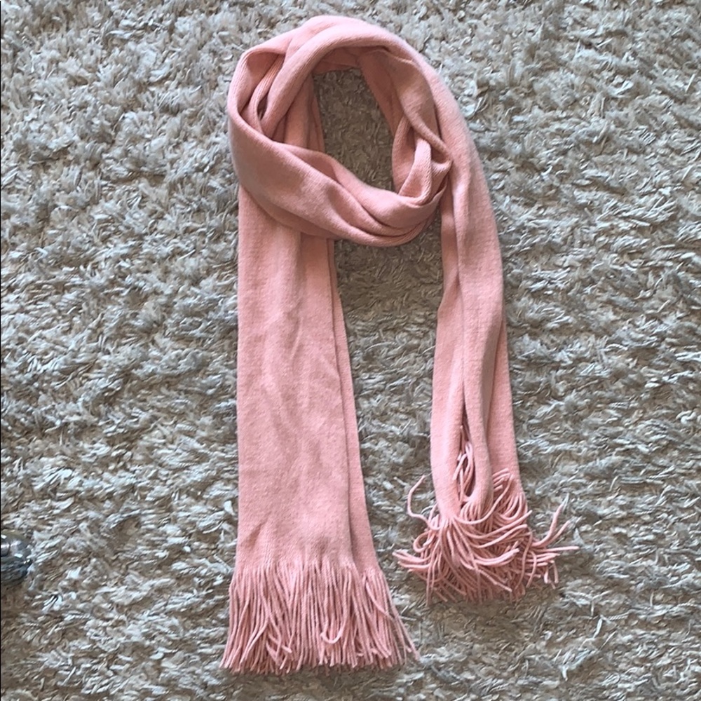 Pink scarf